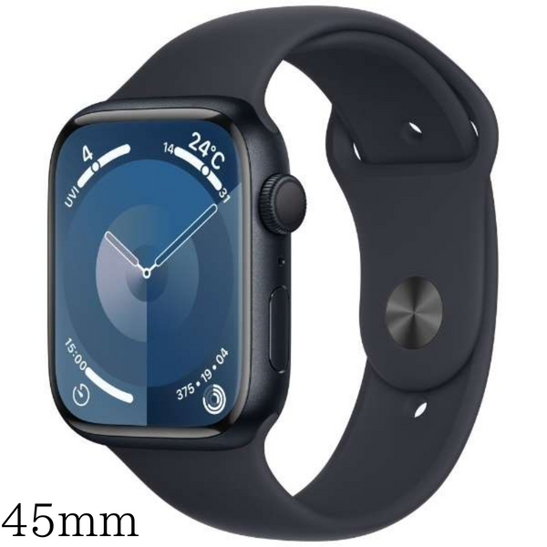 【Apple】<br>Apple Watch Series 9<br>45mm／GPSモデル<br>MR9A3J/A