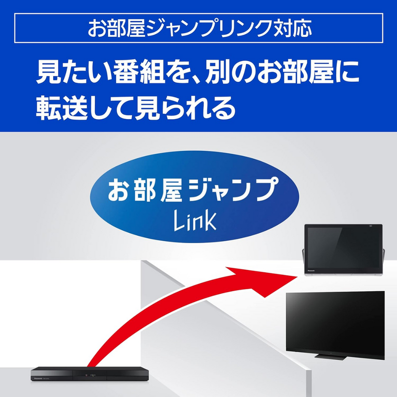 【Panasonic】<br>ブルーレイディスクレコーダー＜2000GB (2TB) ＞ | DMR-2W202