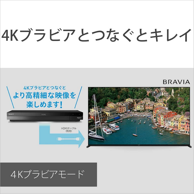 【SONY】<br>ブルーレイディスクレコーダー＜2000GB (2TB) ＞ | BDZ-FBW2200