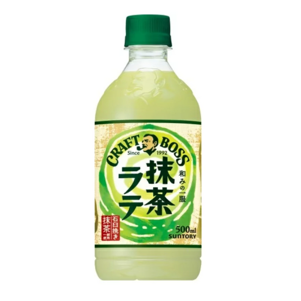 クラフトボス<br>抹茶ラテ<br>１ケース（500ml×24本）