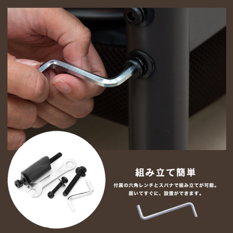 【お客様組立品】<br>折り畳み低反発ベッド　ＢＲ／ＢＲ