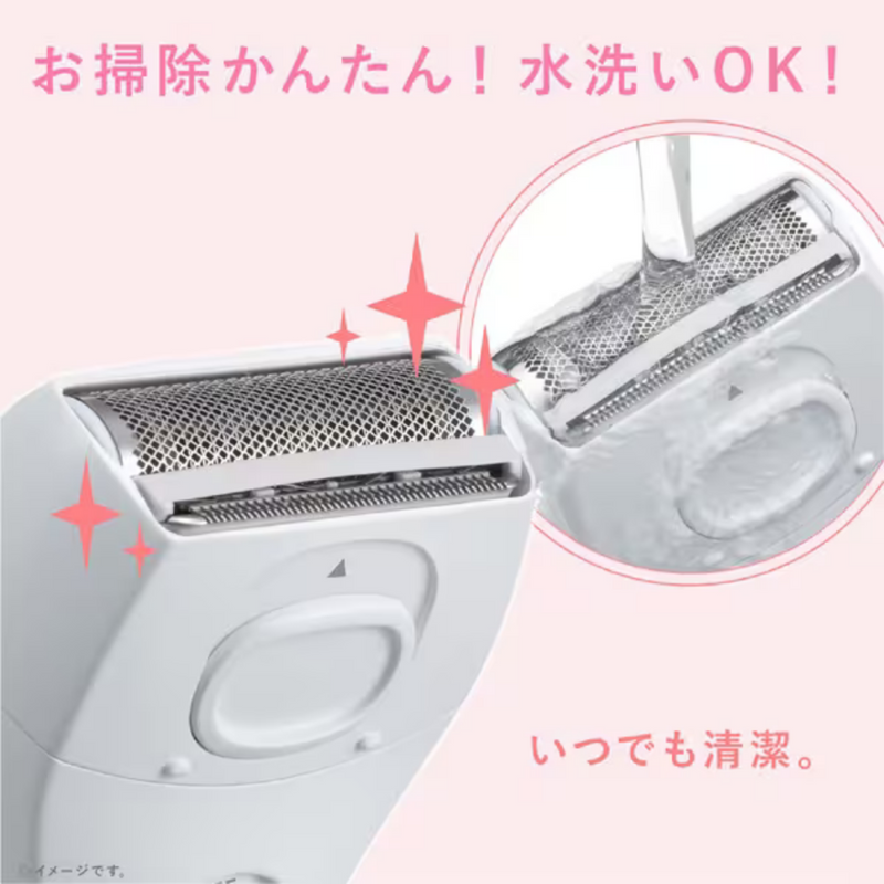 【Panasonic】レディシェーバー Salashe(サラシェ) 　ホワイト　ES-WL40-W