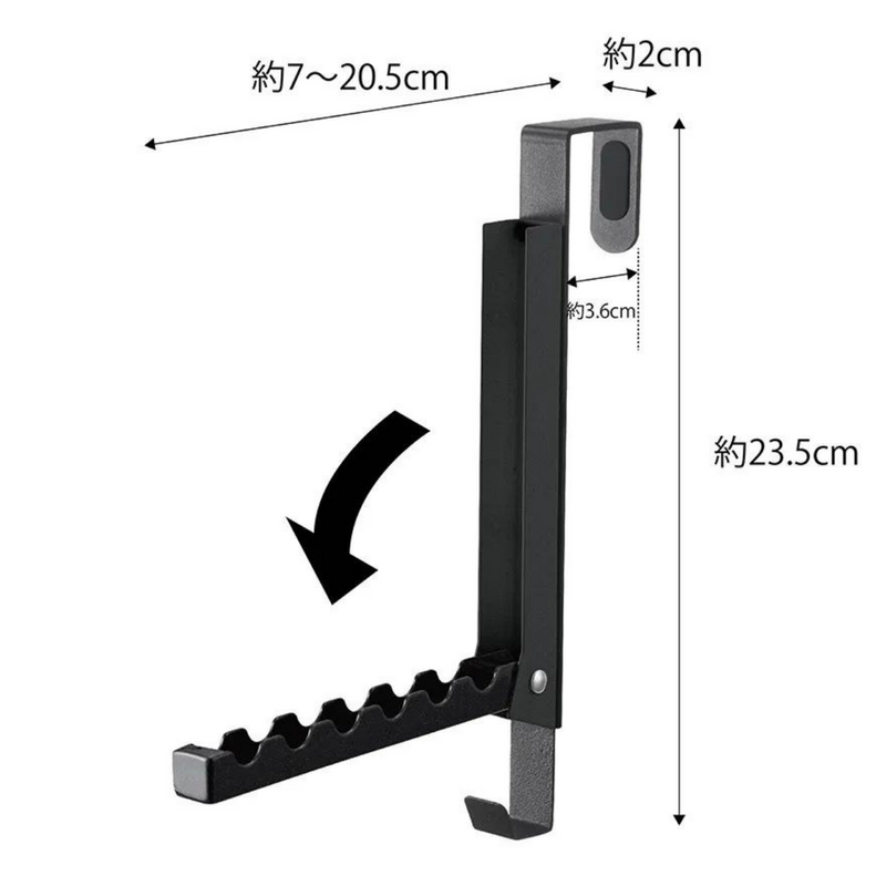 【tower】使わない時は収納できるドアハンガー 山崎実業 5514/5515