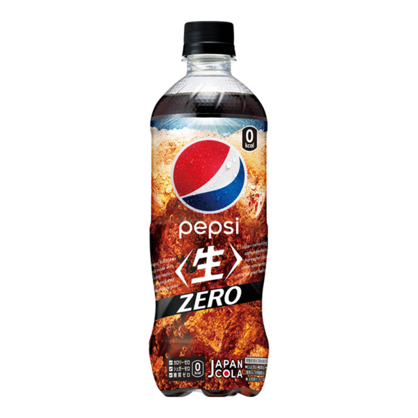 ペプシBIG〈生〉ゼロ 600ml<br>１ケース（600ml×24本）