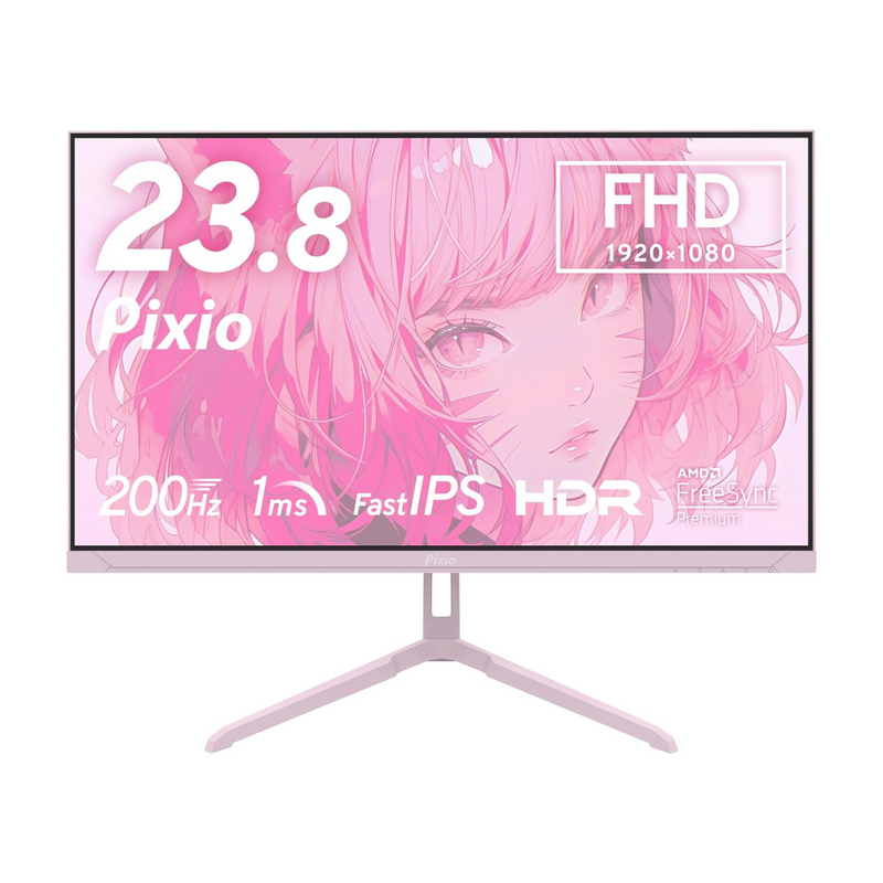 【PIXIO】<br>ゲーミングモニター　PX248WAVE