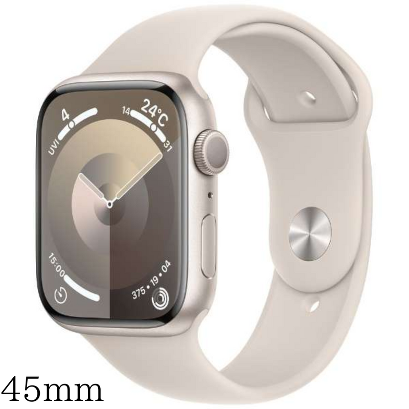 【Apple】<br>Apple Watch Series 9<br>45mm／GPSモデル<br>MR973J/A