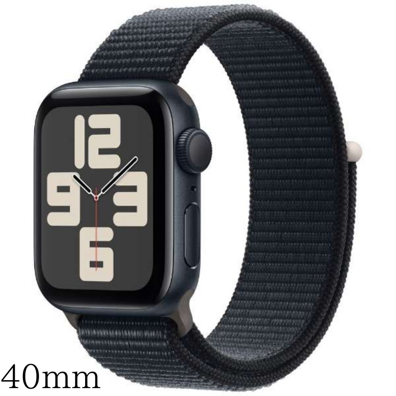 【Apple】<br>Apple Watch SE<br>40mm／GPSモデル<br>MRE03J/A