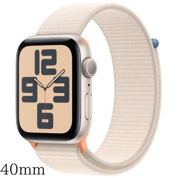 【Apple】<br>Apple Watch SE<br>40mm／GPSモデル<br>MR9W3J/A