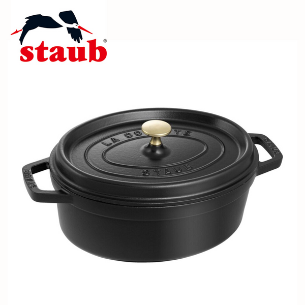 【 STAUB 】<br>鋳物ホーロー鍋  ピコ・ココット オーバル  27cm（全３色）