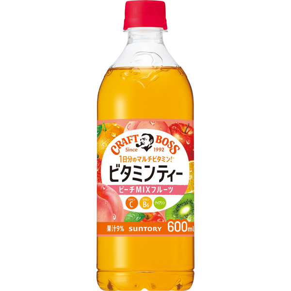 クラフトボス<br>ビタミンティー<br>１ケース（600ml×24本）