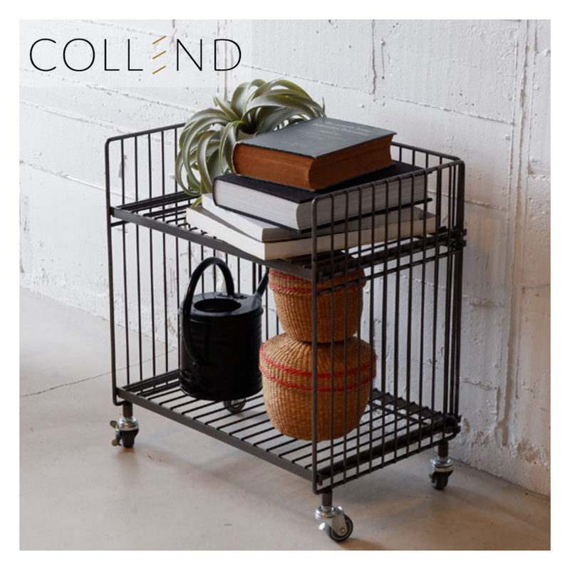 【 COLLEND 】お客様組立品<br>ワイヤーワゴン（レギュラー・シングル）<br>WW-WW-RS