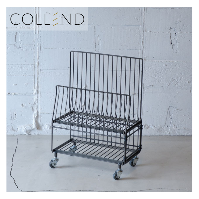 【 COLLEND 】お客様組立式<br>ワイヤーカートンストッカー<br>WW-WCS