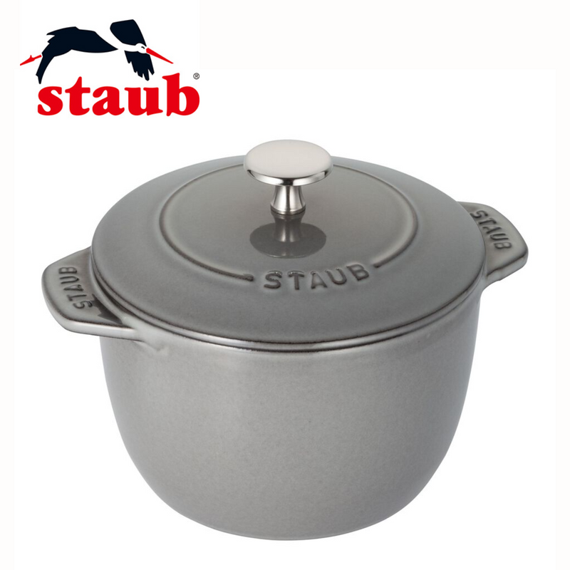 【 STAUB 】<br>鋳物ホーロー鍋  ラ・ココット DE GOHAN　Mサイズ・16cm（全３色）