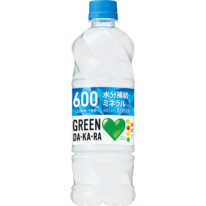 【熱中症対策飲料】<br>GREEN DA・KA・RA<br>１ケース（600ml×24本）