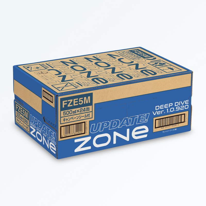 【エナジードリンク】<br>ZONe DEEPDIVE Ver.1.0.920<br>１ケース（500ml×24本）