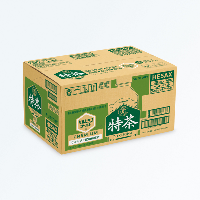 【特定保健用食品】<br>特茶　TOKUCHA<br>１ケース（500ml×24本）