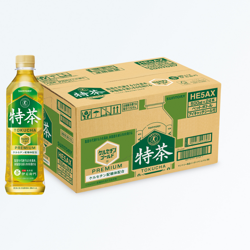 【特定保健用食品】<br>特茶　TOKUCHA<br>１ケース（500ml×24本）