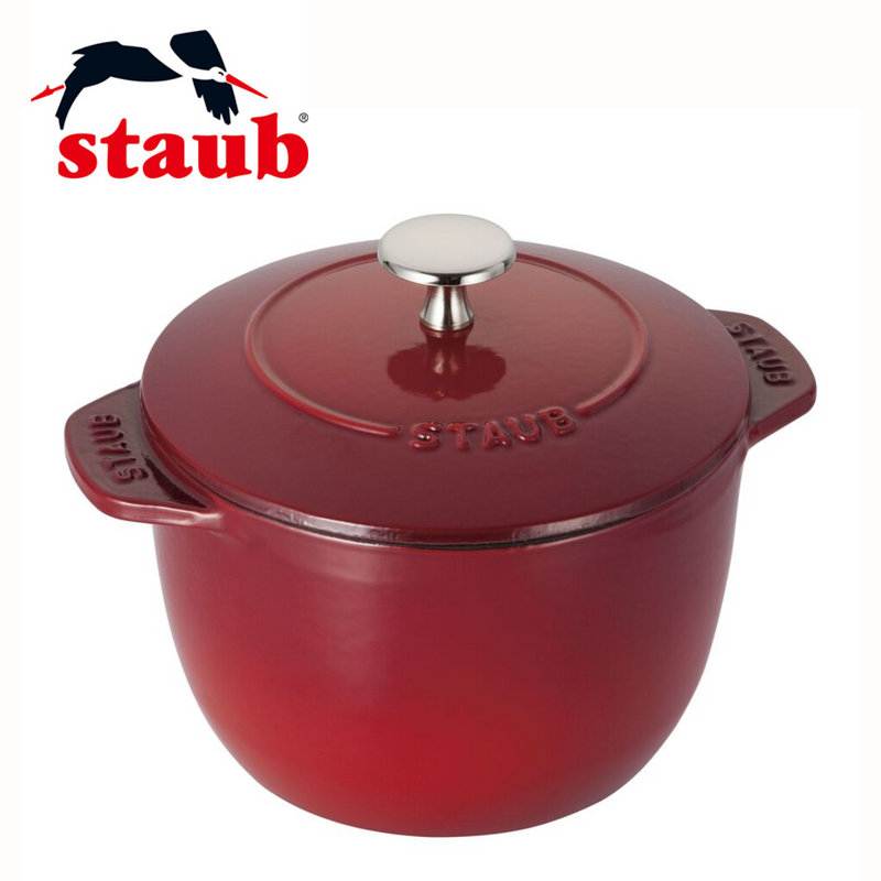 【 STAUB 】<br>鋳物ホーロー鍋  ラ・ココット DE GOHAN　Mサイズ・16cm（全３色）