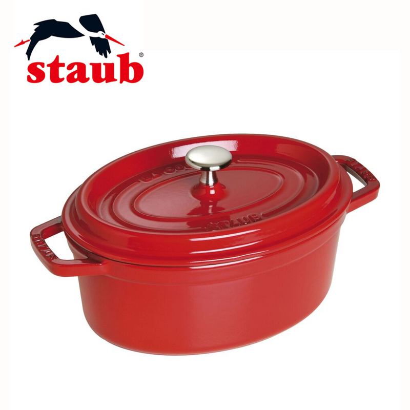 【 STAUB 】<br>鋳物ホーロー鍋  ピコ・ココット オーバル  23cm（全３色）