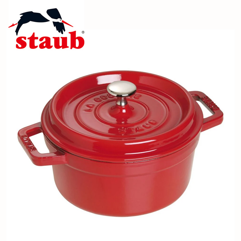 【 STAUB 】<br>鋳物ホーロー鍋  ピコ・ココット  ラウンド　22cm （全３色）