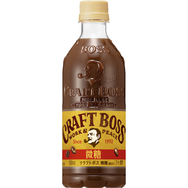 クラフトボス<br>微糖<br>１ケース（500ml×24本）