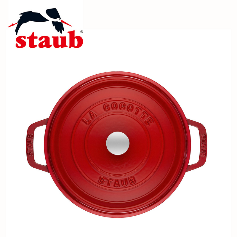 【 STAUB 】<br>鋳物ホーロー鍋  ピコ・ココット  ラウンド　22cm （全３色）