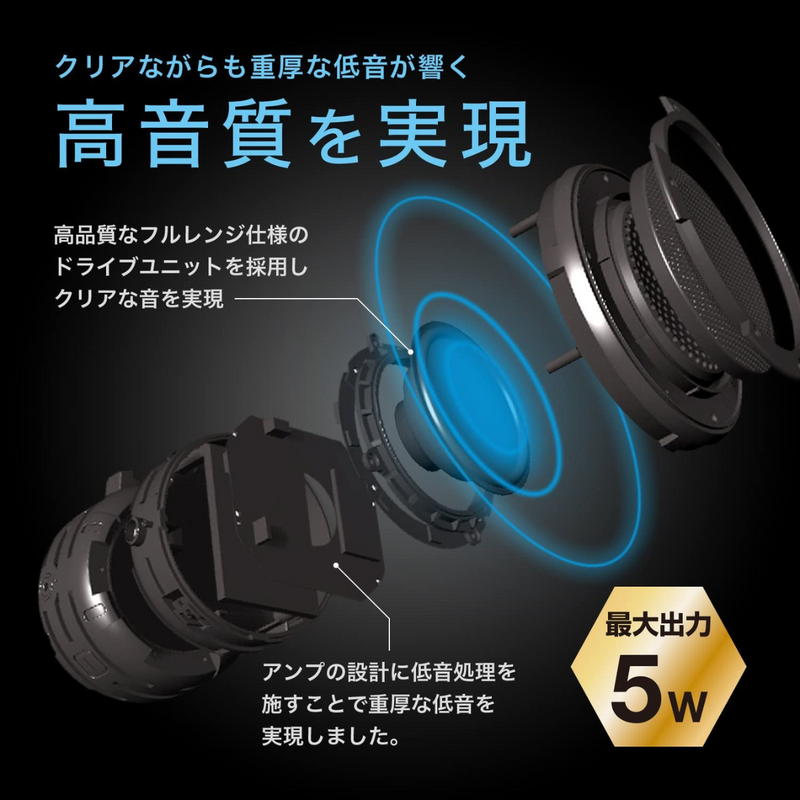 【お取り寄せ品】SOUND GEAR<br>JKBT098<br>[防水／Bluetooth対応]