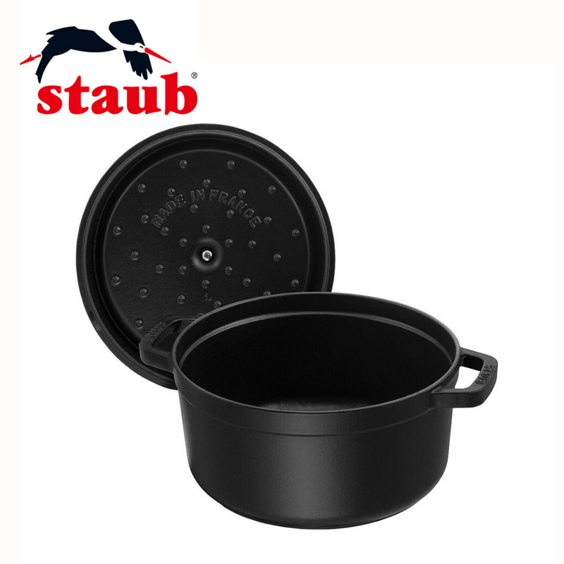 【 STAUB 】<br>鋳物ホーロー鍋  ピコ・ココット  ラウンド　20cm （全３色）