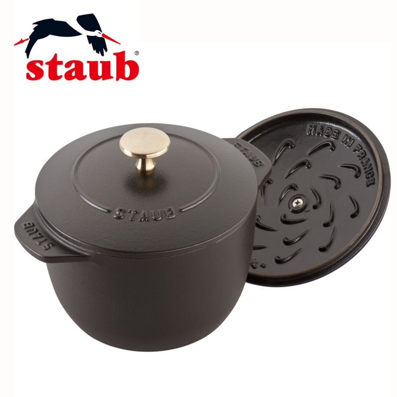 【 STAUB 】<br>鋳物ホーロー鍋  ラ・ココット DE GOHAN　Mサイズ・16cm（全３色）