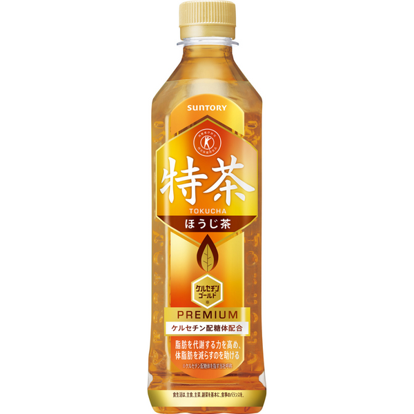 【特定保健用食品】<br>特茶　TOKUCHA　ほうじ茶<br>１ケース（500ml×24本）