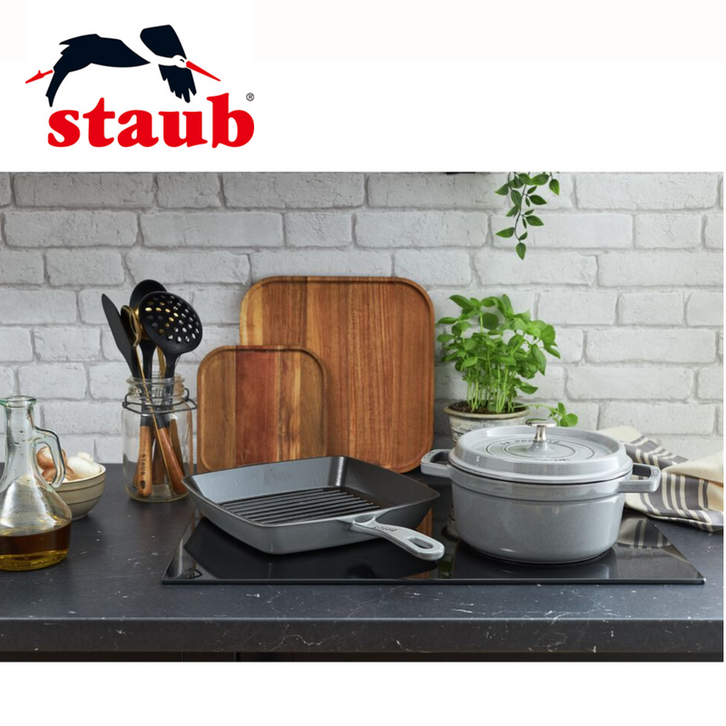 【 STAUB 】<br>鋳物ホーロー鍋  ピコ・ココット  ラウンド　18cm （全３色）