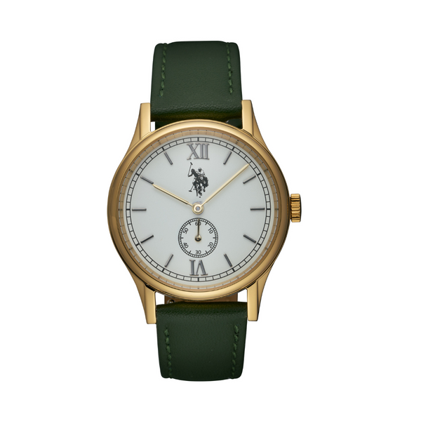 【 U.S.POLO ASSN. 】<br>US-14 Watch Classico｜US-14WHGR