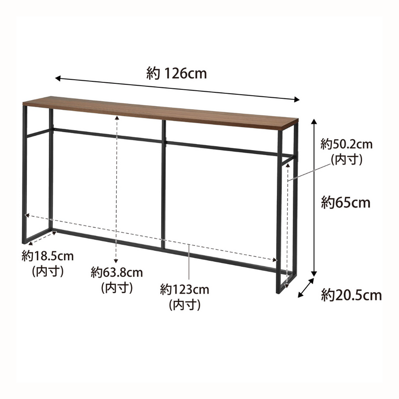 【tower】ソファー裏コンソールテーブルタワー 山崎実業 2026/2027