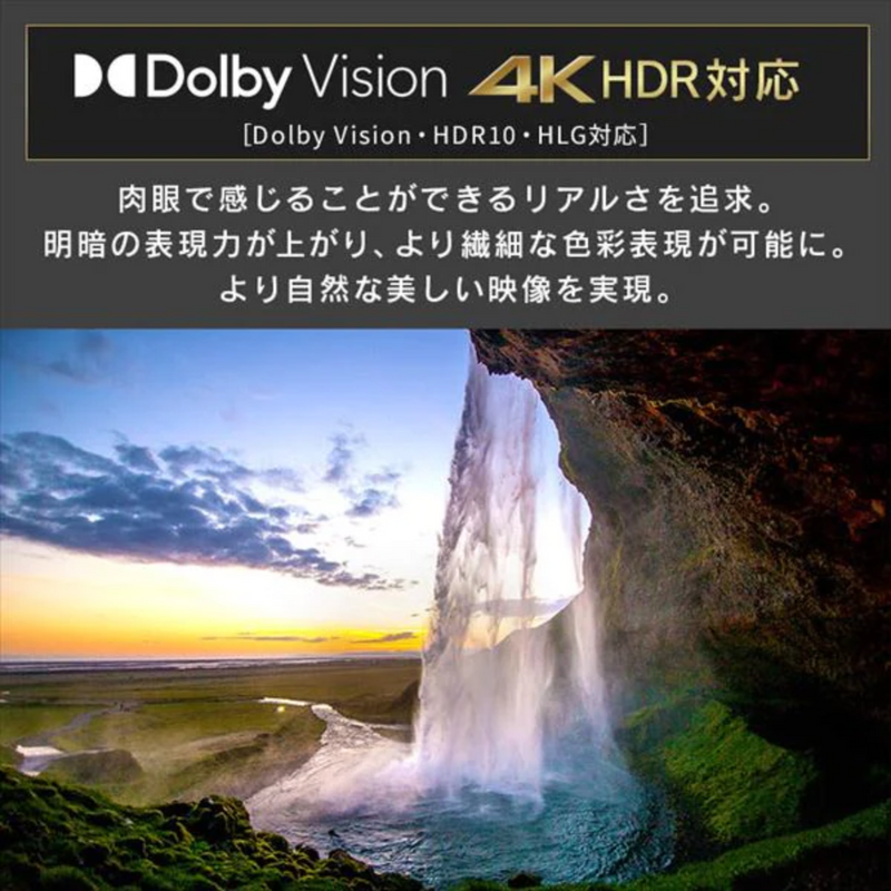 スマート4Kチューナー内蔵液晶テレビ <br>（43V型）43XDA20