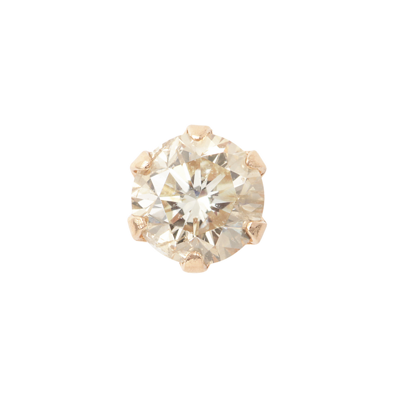 【 ダイヤモンドピアス 】<br>18K ピンクゴールド 0.3ct ｜DNO5235PG